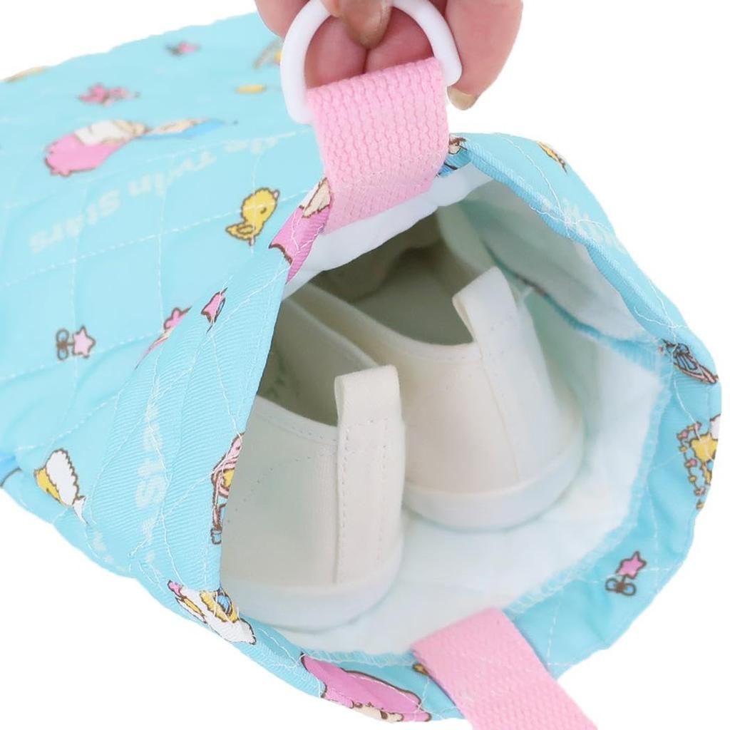 Little Twin Stars [Shoe Bag] Quilted Shoe Case/New School Sanrio