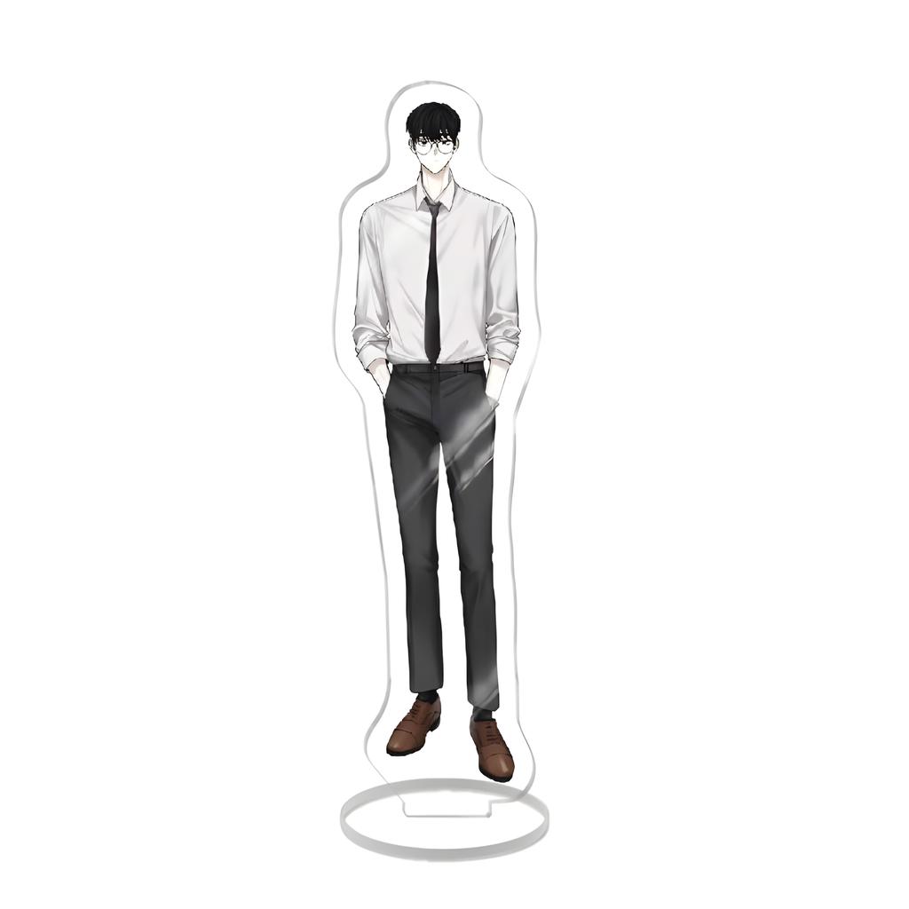 Checkmate Korean Manwha BL Acrylic Stand Jeong Eunsung Lee Suhyun Figure Display Manga Goods Collection Desk Decor Ornament Gift