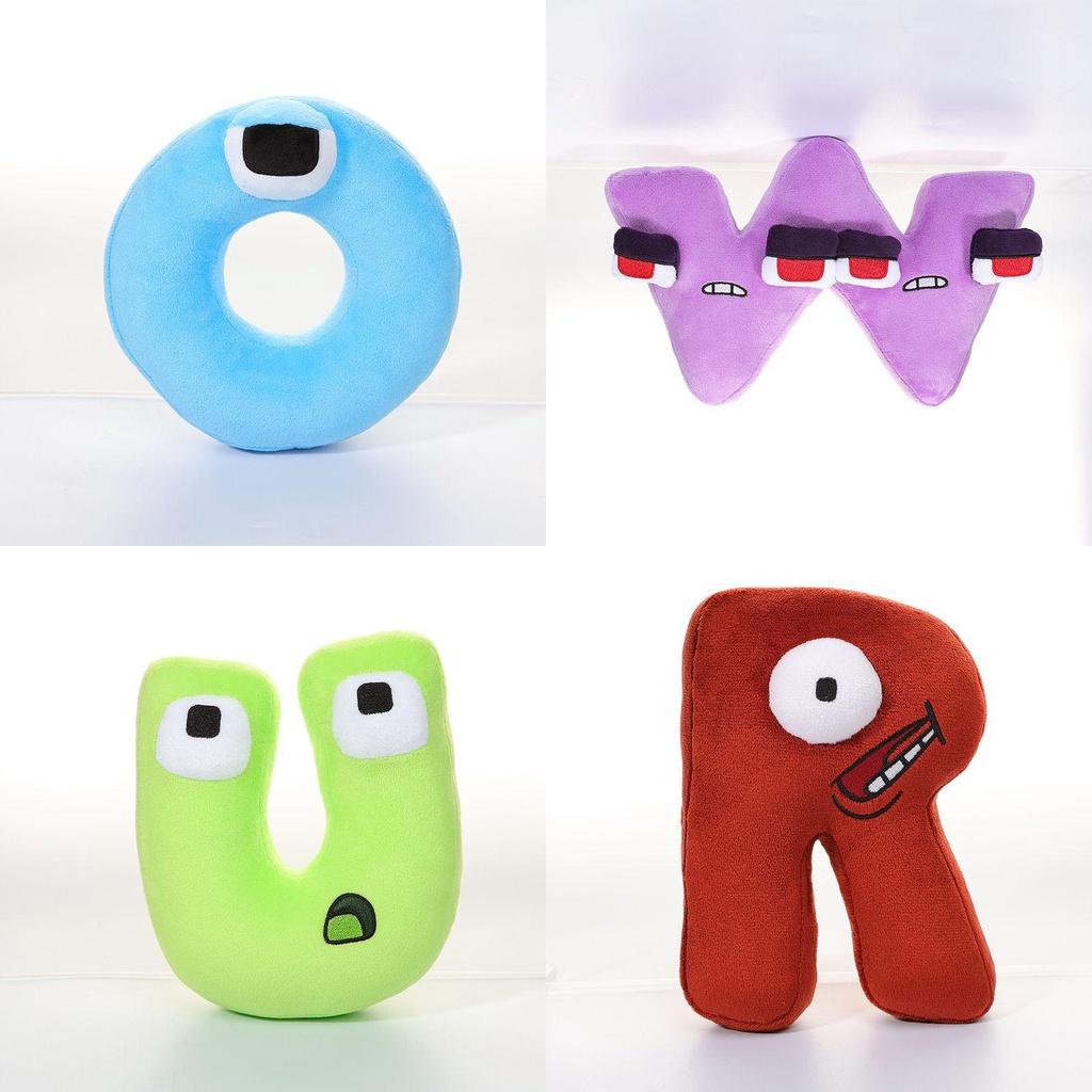 Soft Alphabet Lore Letter A Plush Dolls Educational Toys Xmas Gift