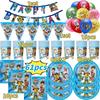 Ed Birthday Party Decorations Balloons Tableware Paper Cups Plates Tablecloth Party Decorating Accessorie For Boy Girl