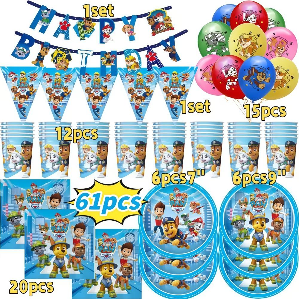 Ed Birthday Party Decorations Balloons Tableware Paper Cups Plates Tablecloth Party Decorating Accessorie For Boy Girl