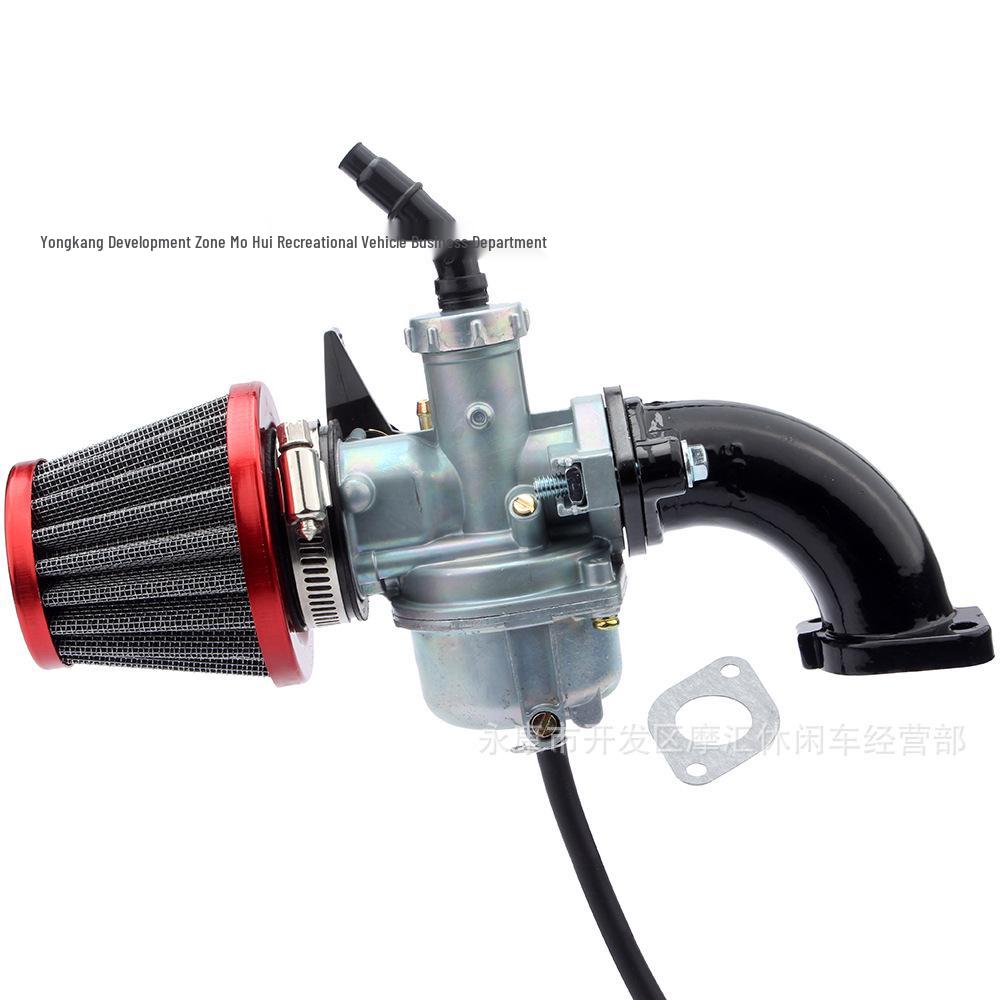 

110-125CC ATV Off-road Motorcycle Carburetor Kit with Air Filter & Intake Gasket Motorcycle Carburetor