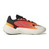 Adidas Originals Ozelia Fabric Slip-Resistant Shock-Absorbing Durable Low-Top Casual Shoes Kids Sneakers Black Orange H04720