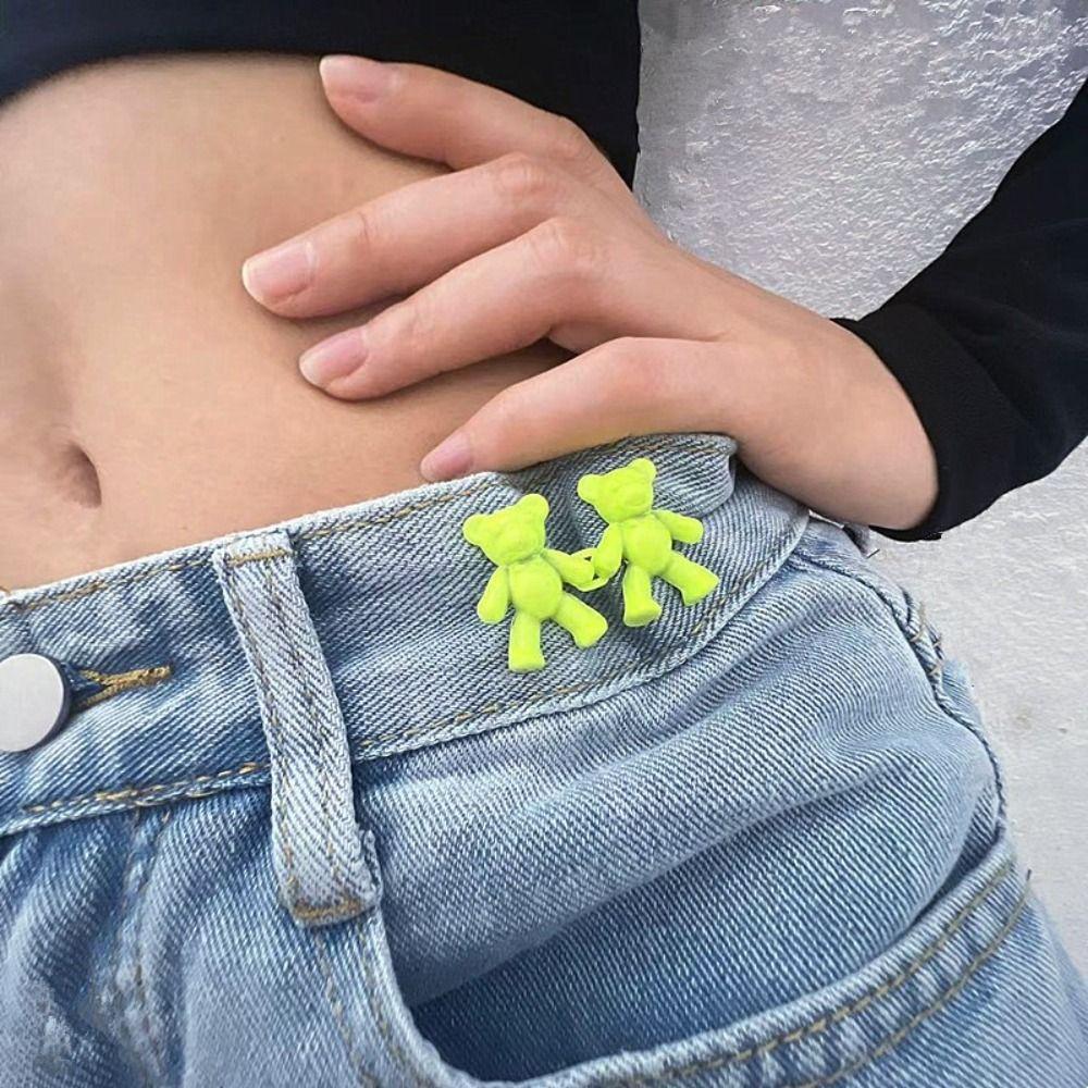 Pant Jeans Retract Waist Clothing Accessories Waist Pin Buckle Waist Tighten Clip Waist Button