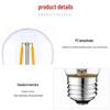 Edison S14 Retro LED Filament Bulb - Decorative Glass Imitation Outdoor Camping Light