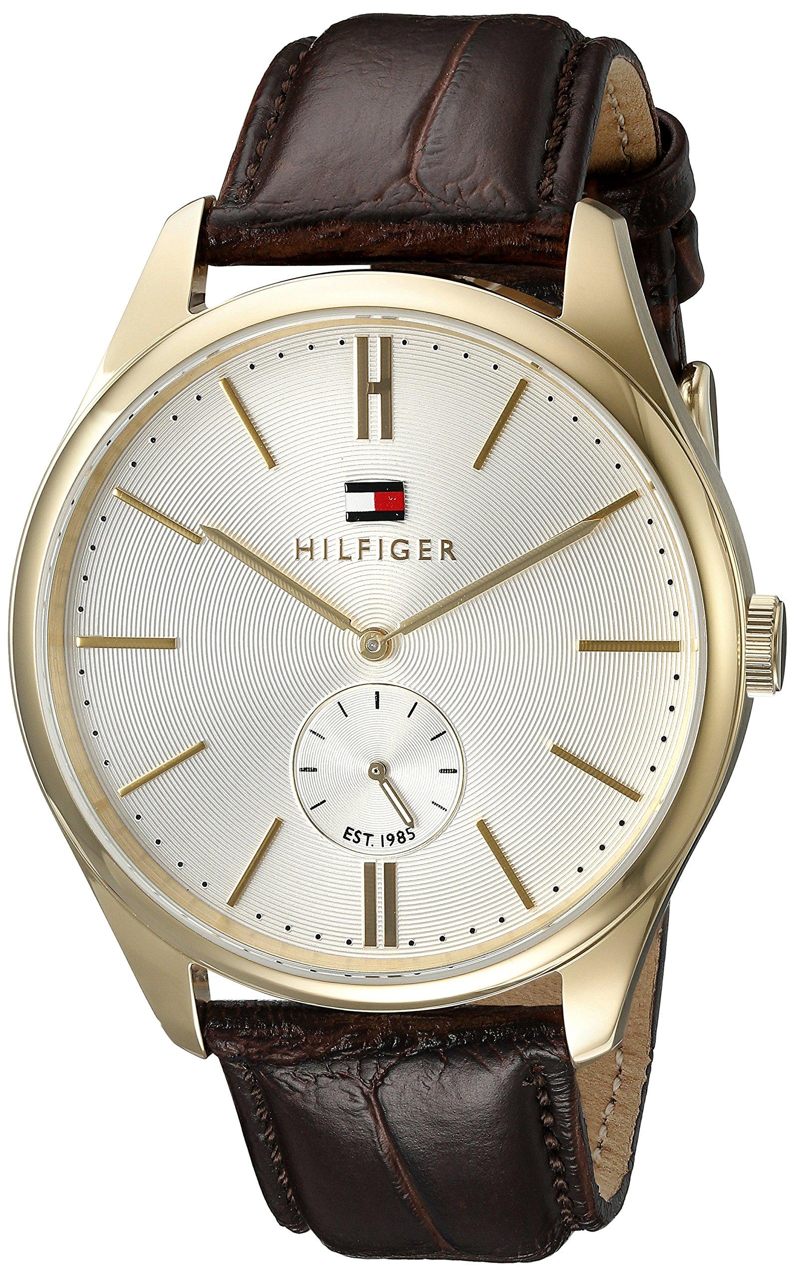 

Tommy Hilfiger 1791170 Analog Display Quartz Brown Watch Men s