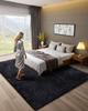 Indoor Plush Area Rugs, 2.44 X 3.05m Soft Plush Carpet, Furry Shag Area Rugs for Living Room, Bedroom, Sunroom, Modern Home Decor Aesthetic,