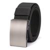 Men's Belt Automatic Buckle Nylon Outdoor Commuting Casual Canvas Belt Alloy Infinity Adjustment Belt Men