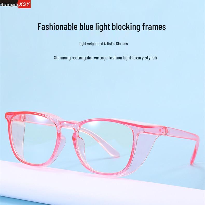 Unisex Anti-Blue Light Pollen Glasses: Anti-Ultraviolet, Anti-Fog Protection, Trendy Design.