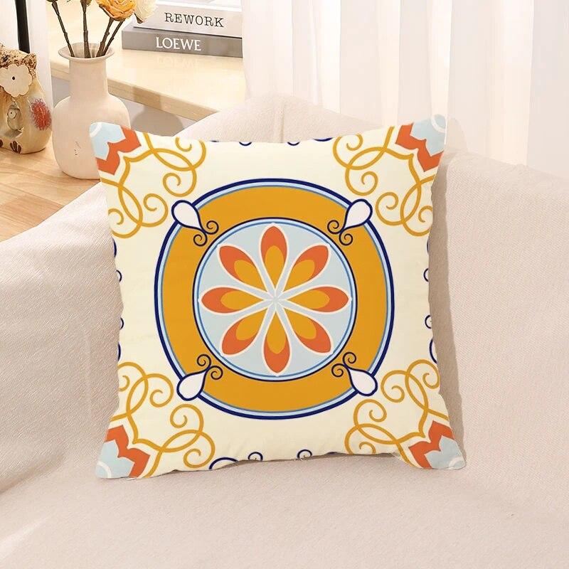 Pillowcase Car Cushion Cover Bed Pillow Home Room Office Retro Design Gift Sofa