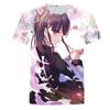 Boy Girl Unisex 3D Printed Demon Slayer T-Shirts Casual Harajuku Style Tshirt Streetwear Tops Summer Hot Japanese Anime Tee
