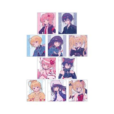 Shugo Yumenouchi Illustration Uniform Character Trading Acrylic Cards Box of 10 Chara! Ver.