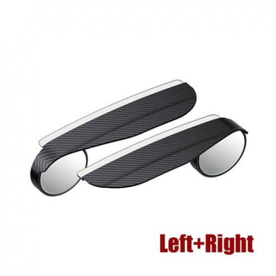 Car Rear View Side Mirror Rain Eyebrow Visor Carbon Fiber Cover Car Accessories