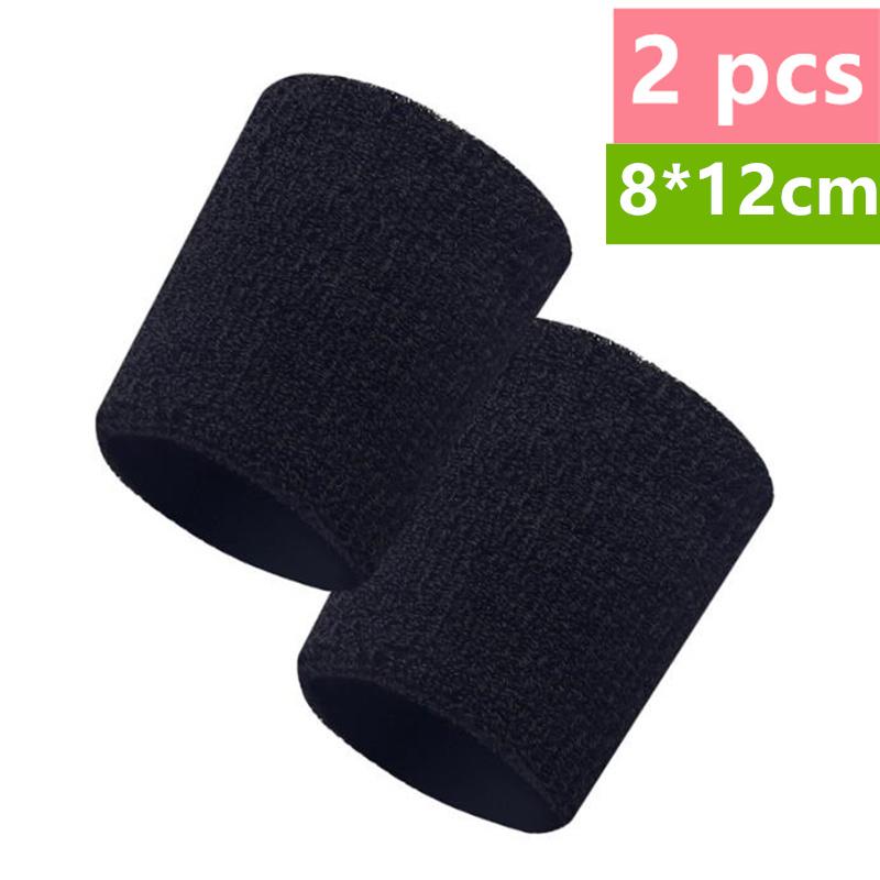 1/2/10 Pcs Towel Sports Wristbands Tennis Sweat Bands Wrist Guard For Basketball Volleyball Padel Fitness Sweatbands Wrist Wrap