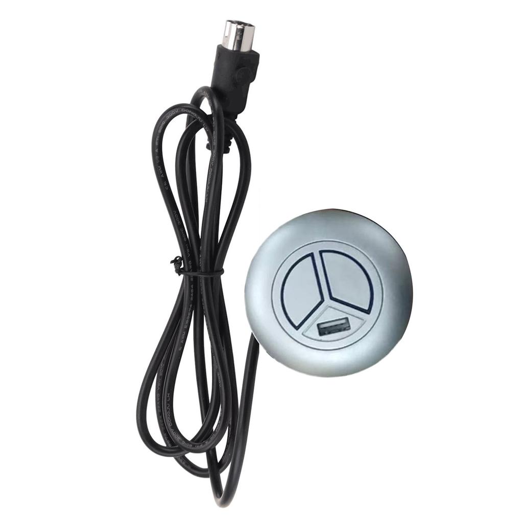 Round Hand Control Switch Replacement with USB Charging for Electric Recliner Sofa Lift Chair Motor Controllers
