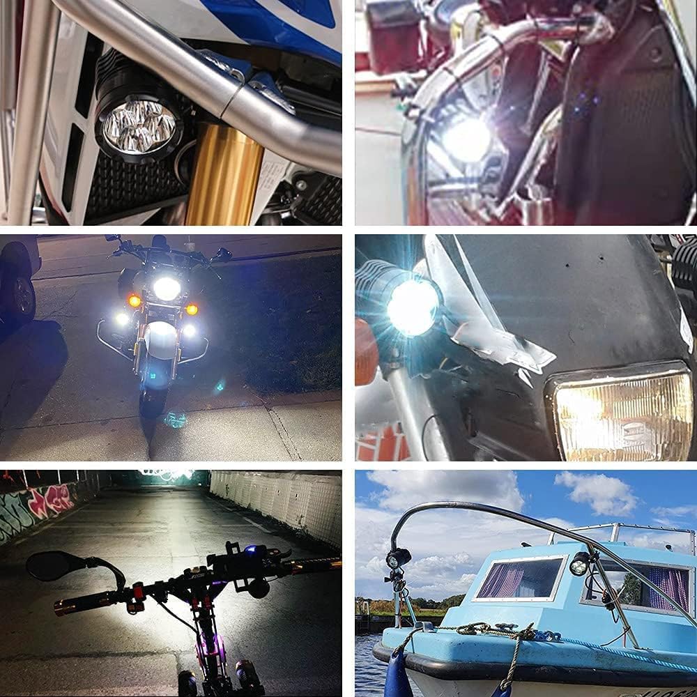 Biqing Motorcycle LED Fog Lamp, Work Light, 90W, Motorcycle, 12 V, 24 V, 9