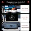 Navigation Screens and Interior Trim Tempered Glass for 26 Volkswagen Sagitar L Models