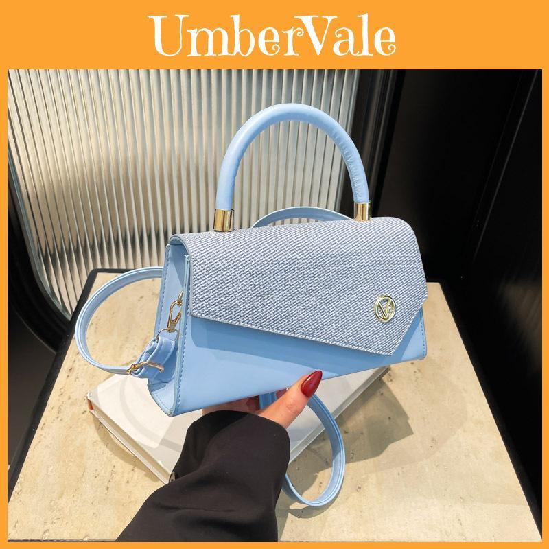 Borsa a Spalla Quadrata Piccola in PU alla Moda con Patta Superiore per Uso Quotidiano Casual