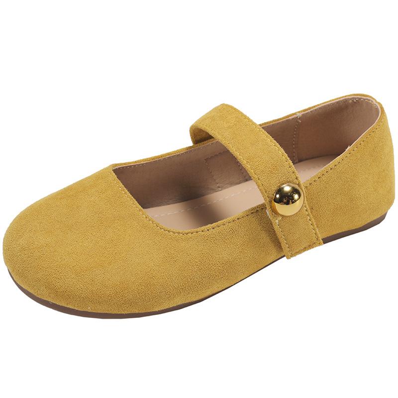 Queen Fan Retro French Flat Bottom Shoes Women's 2025 New Autumn Skirts Versatile Mary Jane Shoes
