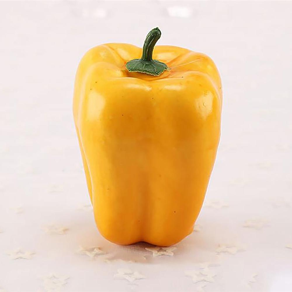 Home Decor Creative Plastic Artificial Pepper Artificial Fruit Fake Vegetable Photography Props