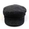 Universal chemistry Small Check Wool Gray Marine Cap wool marine Cap