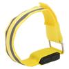 Reflective LED Light Armband Safety Belt with Double Luminous Strips USB Charging for Outdoor Night Running