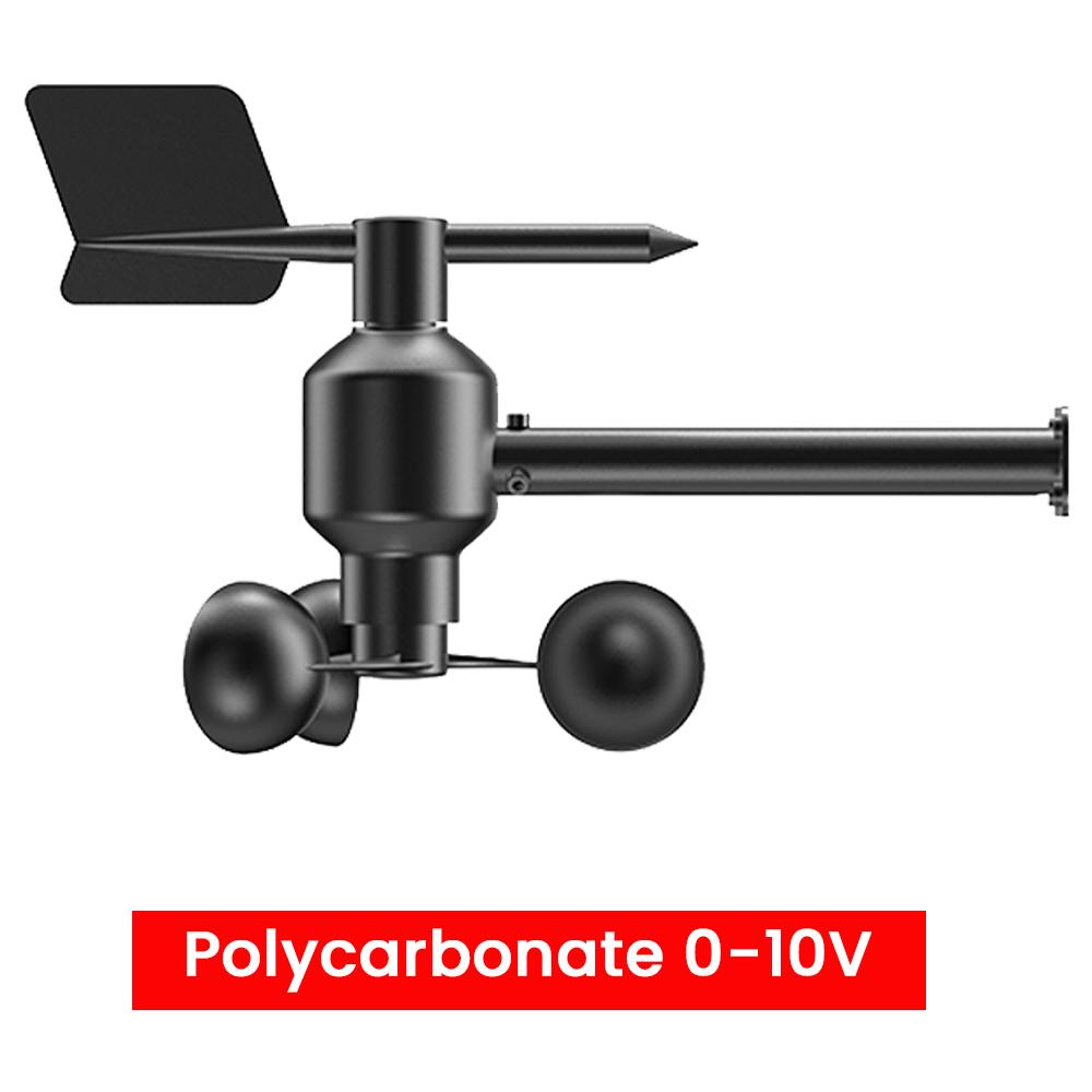 Polycarbon 1-61m/s Wind Speed Sensor 161° Wind Direction Transmitter Agricultural Weather Station Monitoring Transmitter