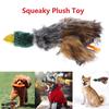 Classic Dog Toys Stuffed Squeaking Plush Puppy Honking Duck Pet Chew Squeaker Squeaky Toy SL