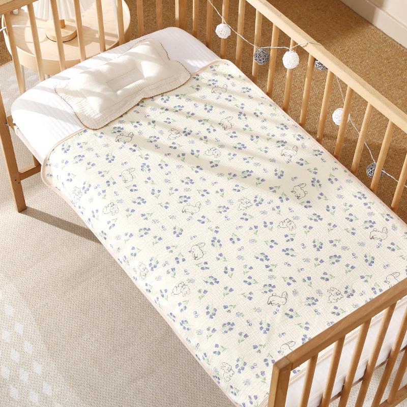 Washable Large Incontinence Pad: Waterproof, Breathable Cotton Bed Sheet for Newborns & Menstrual Use
