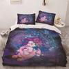 Constellation Duvet Cover Sun Moon Zodiac Astrology Bedding Set Spiritual Gifts For Women Teens Girls