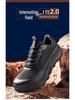 Men's Plus Size Outdoor Shoes - Non-Slip, Wear-Resistant, Comfortable, Wide Toe Casual Travel Shoes, Size 48