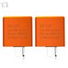 2 Pin LED Flasher Relay Adjustable Frequency Turn Signal Indicator Square Relay Signal Light Controller Motorcycle Accessories