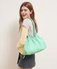 Pleatsmama Mint Crochet Bag