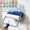 Reusable Patterned Paint Roller Texture Paint Tool Wall Painting Roller Cabinets Painting