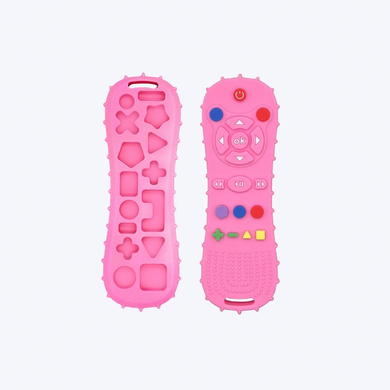 Food-grade Silicone Remote Control Baby Teether Toy