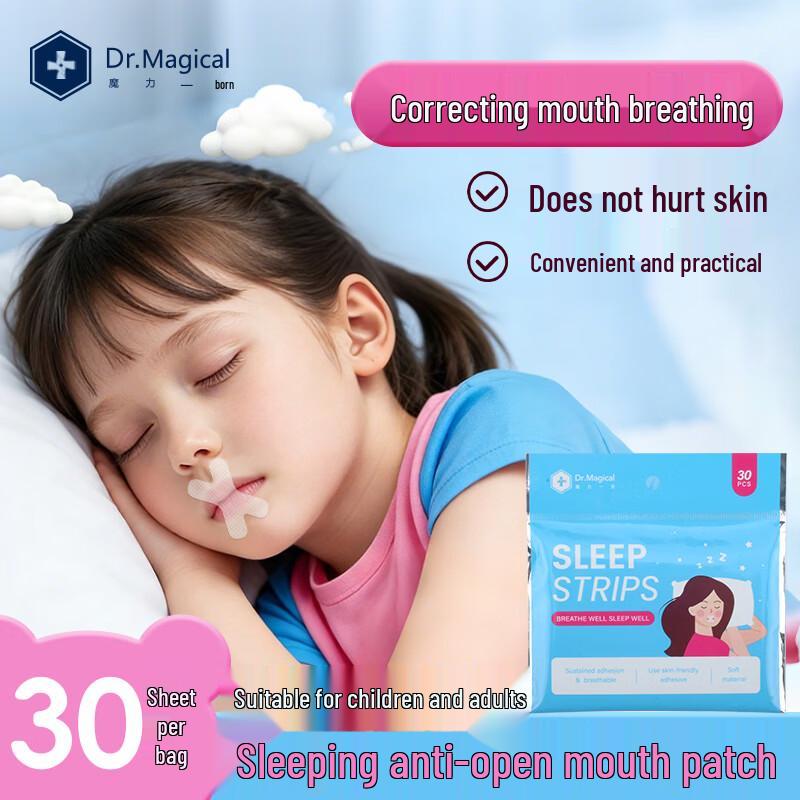 Dr.MAGICAL Sleep Mouth Tape for Breathing Correction