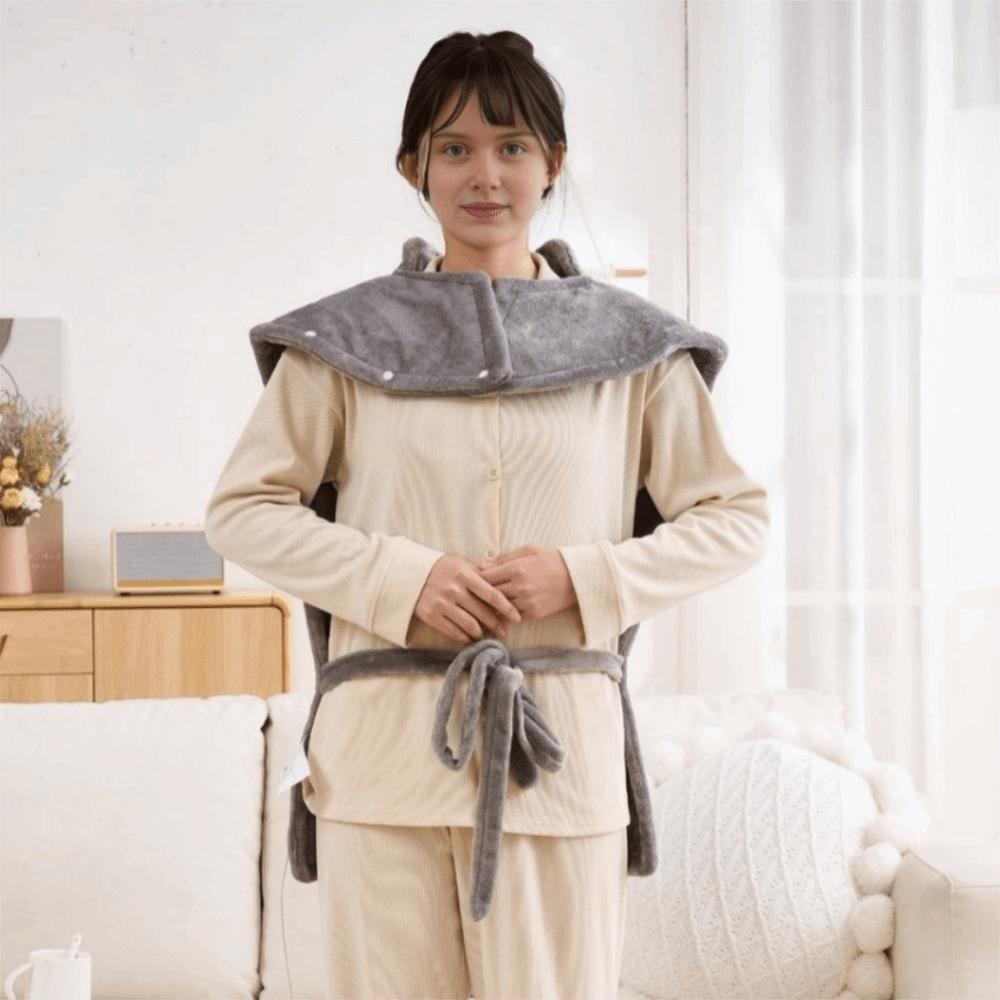 Rapid Warmth Electric Heating Pad Thick Warm Washable Heated Shawl Intelligent Timing Nine Temperature Adjustment