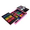 Drawing Art Box Washable Odorless Colorful Safe Pigment 2 Layer Aluminum Box Art Set