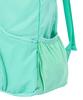 Hanahi Double Diagonal Zipper Backpack Mint