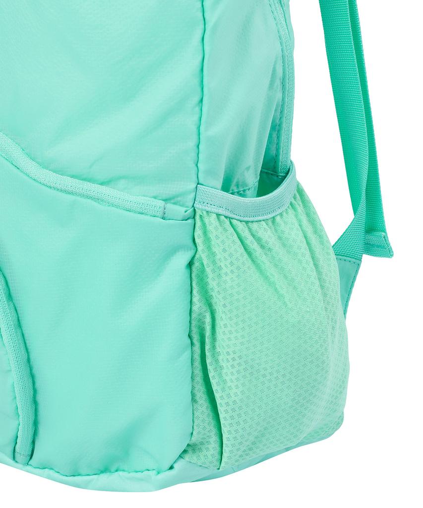Hanahi Double Diagonal Zipper Backpack Mint
