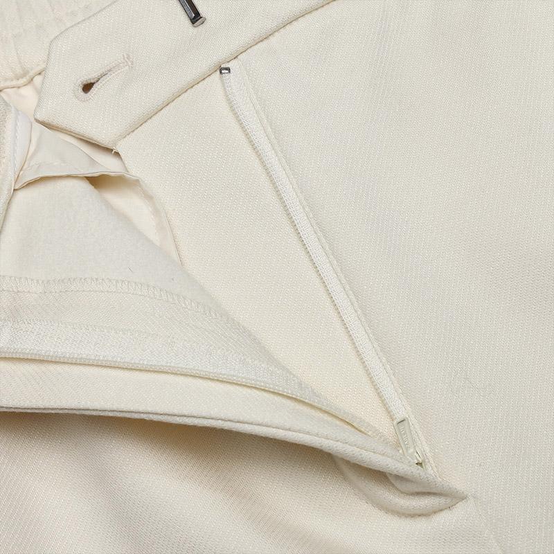FILA Loose Comfortable Knitted Wide Leg Casual Pants Women bottoms Cloud-Mushroom-White F11W514803FWT