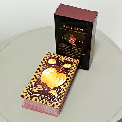 Apple Tarot Deck 10.3*6cm 79 Pcs Tarot Cards Out of Curiosity About The Apples In The Garden of Eden