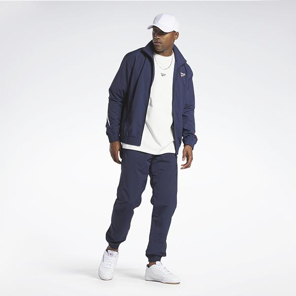 Men's Reebok Jackets & Coats Unisex Navy Blue