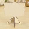 10Pcs Mini Vertical Wooden Blackboard Party and Wedding Desktop Message Board Festive Desktop Decoration Display Graffiti Board