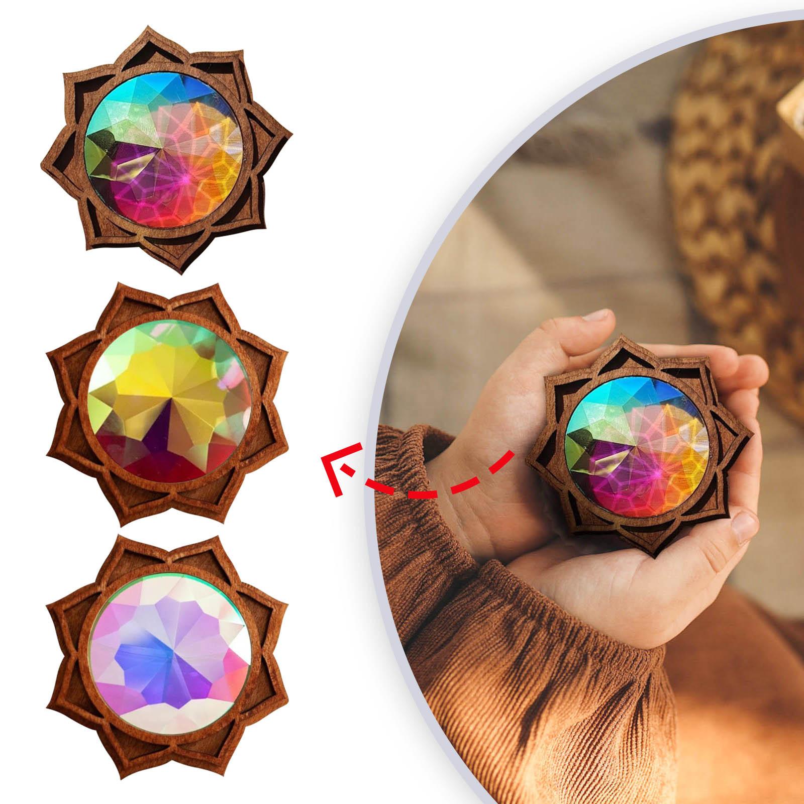 

(Куниде) Украшение окна дома Подвески Расписные акриловые поделки Украшения для дома