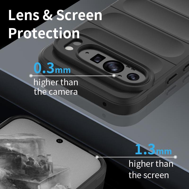 Flexible Skin Feeling Silicone Shockproof Case for Google Pixel 9A Pixel 10 9 Pro XL Protective Cover Fundas Coque Capa