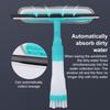 1/2/3Pcs Window Wiper 4-in-1 Glass Cleaner Tool with Spray Bottle Scrubber Scraper Sprayer Multifunctional Window Cleaning Kit