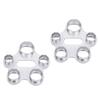 2PCS Faucet Aerator Removal Tools Double Sided Aerator Disassembly Wrench for Kitchen Bathroom Sink