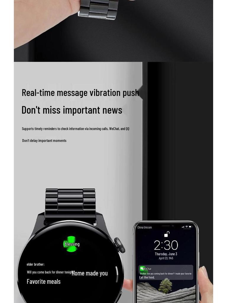 GT3Pro Multifunctional Smartwatch with Bluetooth Call - Astronaut Sports Bracelet T05