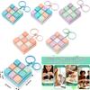 New Fidget Decompression 9 Keyboard Key Toy For Adults Antistress Toys Boys Girls Anti Stress Finger Keyboard Games Keychain